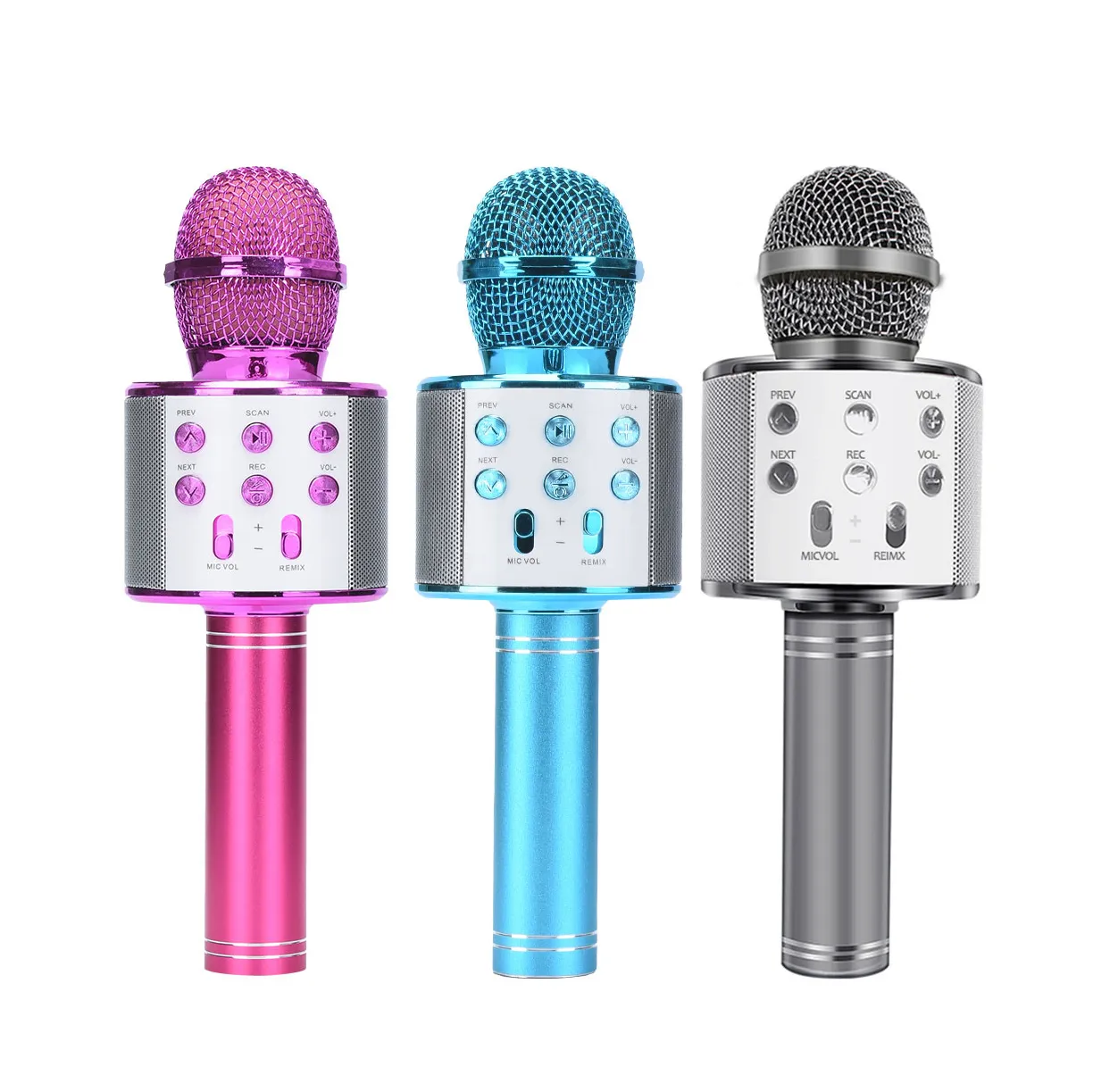 MICROPHONE 858 AVEC HAUT PARLEUR