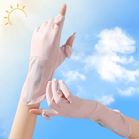 قفازات صيفية قيادة خارجية تعمل باللمس