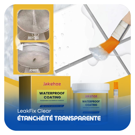 Revêtement Étanche Transparent Anti-Fuite