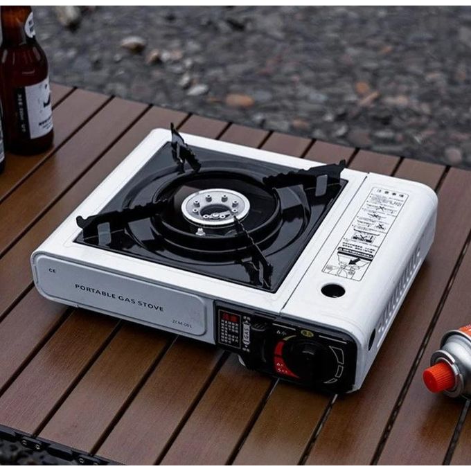 Ginllary Réchaud à gaz portable idéal pour les voyages et le camping