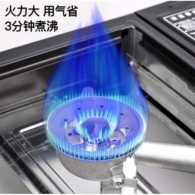 Ginllary Réchaud à gaz portable idéal pour les voyages et le camping