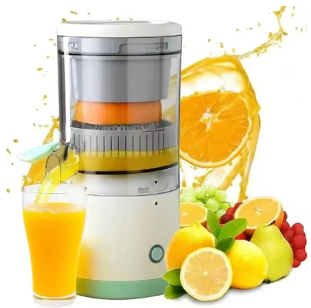 عصارة فواكه كهربائية ، عصارة فواكه ، كوب عصير ، حمضيات ، برتقال ، عصارة ليمون ، فاصل طازج ، آلة ضغط ، شحن USB
