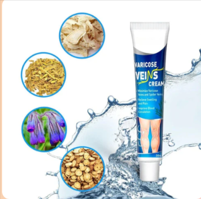 Crème Varicose Veins - Soulagement Rapide et Efficace des Varices