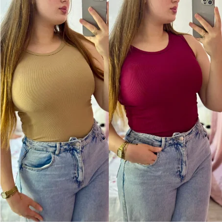 Pack أنوثة CROP-TOP 5 pièces