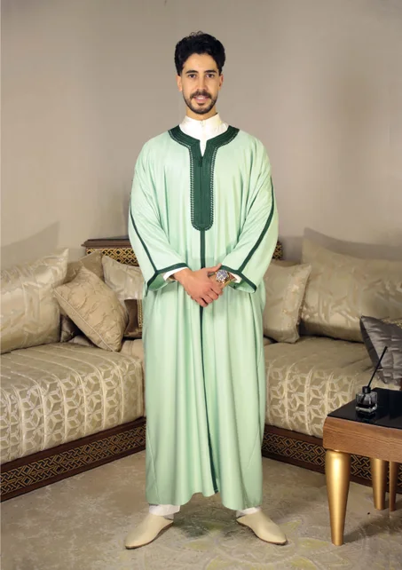 كندورة كباردين فاخرة بلكمام