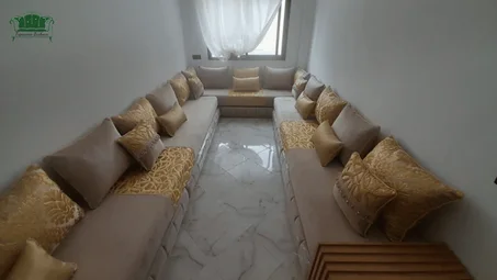 صالونات مغربية أصيلة تجمع بين الفخامة والراحة