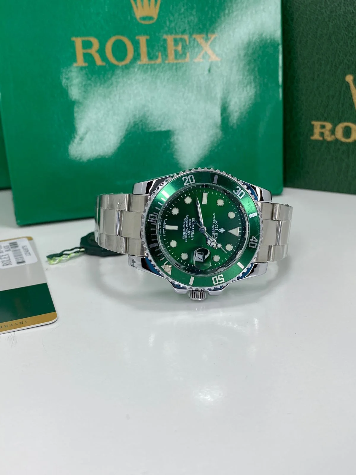 Rolex submariner vert