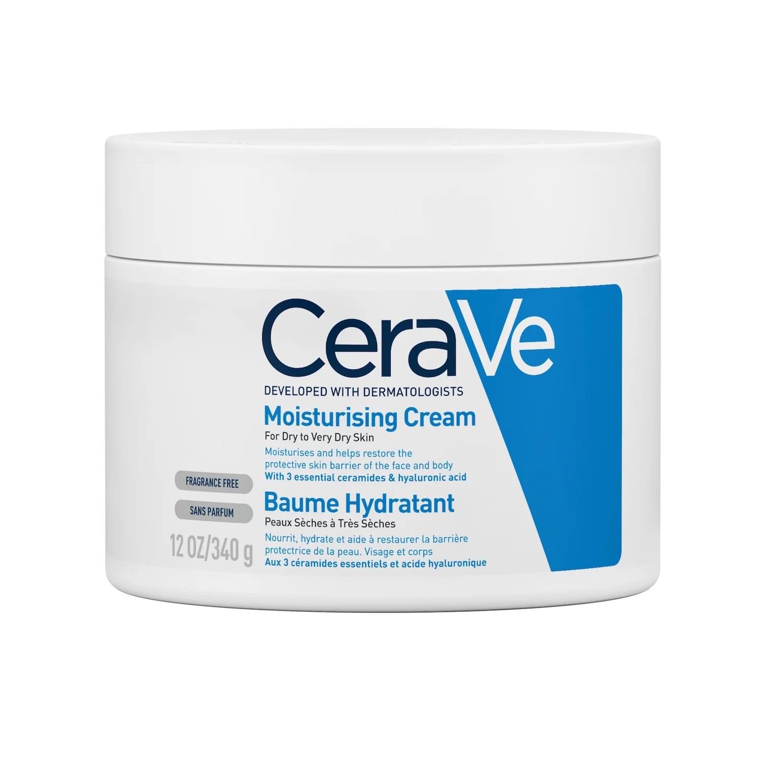 CeraVe Baume Hydratant Peau Sèche à Très Sèche – 340g