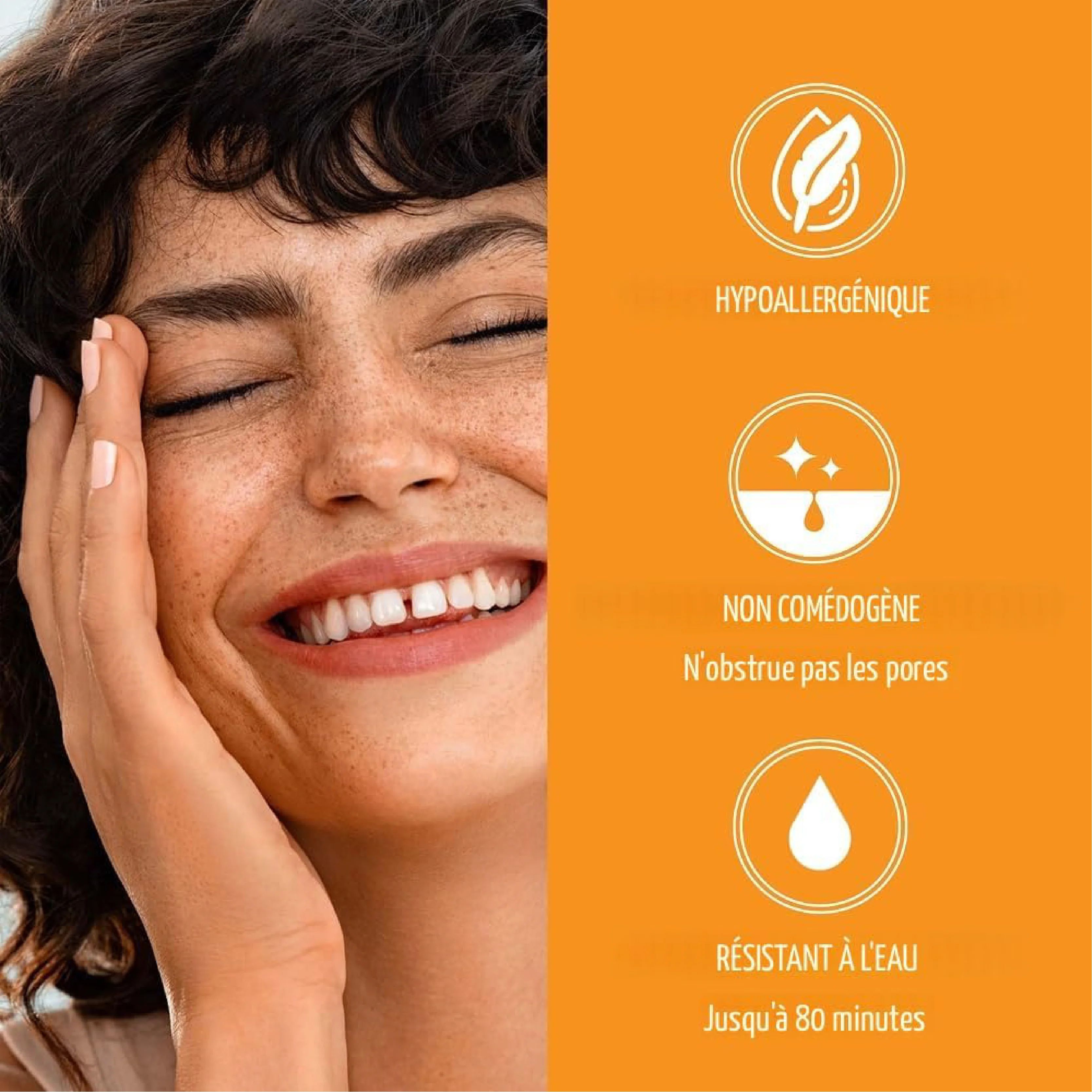 Eucerin Sun Protection Sensitive Protect Crème Solaire Peau Sensible Spf50+ – 50ml