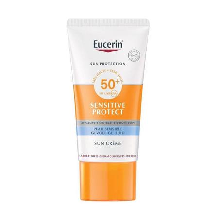 Eucerin Sun Protection Sensitive Protect Crème Solaire Peau Sensible Spf50+ – 50ml