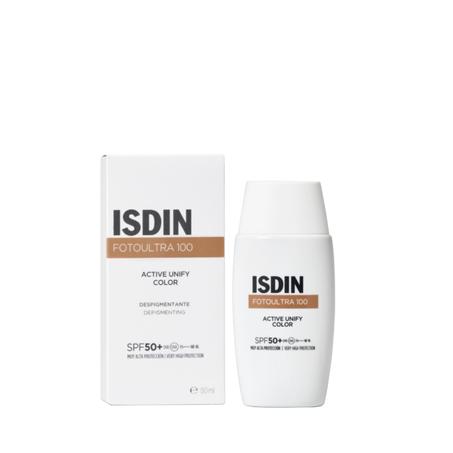Isdin FotoUltra 100 Active Unify Color Dépigmentant Spf50+ – 50ml