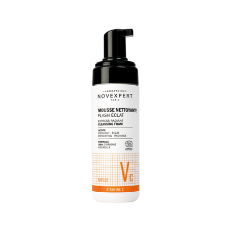 Novexpert (Vc) Vitamine C Mousse Nettoyante Flash Éclat – 150ml