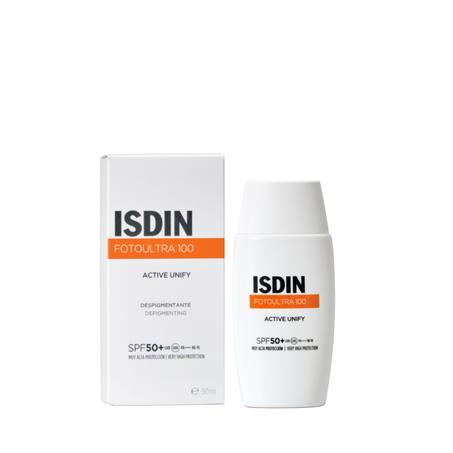 Isdin FotoUltra 100 Active Unify Dépigmentant Spf50+ – 50ml