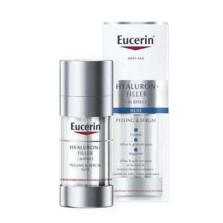 Eucerin Hyaluron-Filler Peeling & Sérum de Nuit Anti-Âge – 30ml