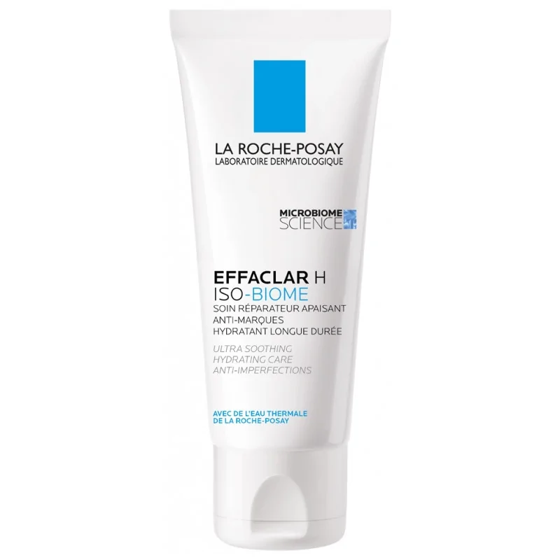 La Roche-Posay Effaclar H ISO-BIOME Soin Réparateur Apaisant Anti-Marques Hydratation Longue Durée – 40ml