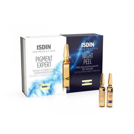Isdin Isdinceutics Night Peel & Pigment Expert Routine Exfoliante Dépigmentante – 10x2x2m