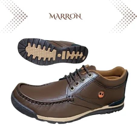 R444 Chaussure Cuir MARRON