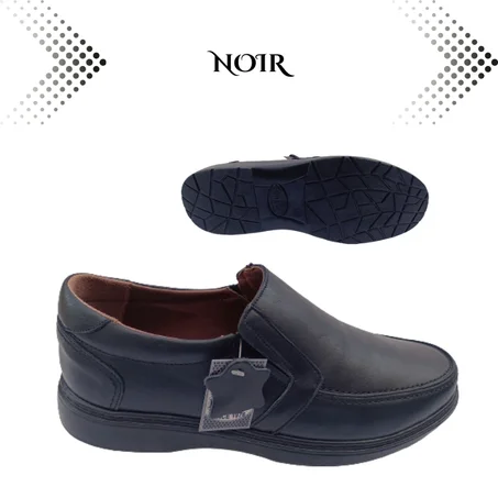 R112 Chaussure Cuir NOIR
