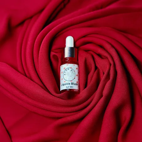 مورد خدود وشفايف طبيعي .Liquide blush naturelle