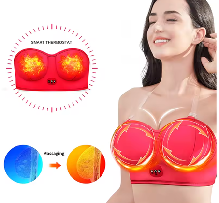 أفضل جهاز تدليك كهربائي للثدي لشد وتكبير الثدي