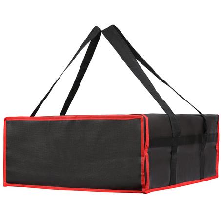 Bodaon Bolsa de entrega de pizza aislada, 20 x 20 x 8 pulgadas, bolsas calentadoras de pizza para llevar calientes, bolsa aislada para entrega de alimentos, bolsas de comestibles aisladas, co