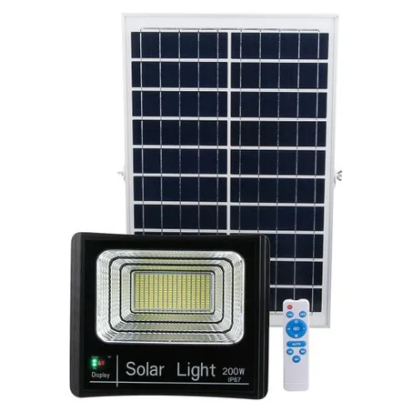 Solar Projecteur Energie Solaire   200 مصباح الطاقة الشمسية  W