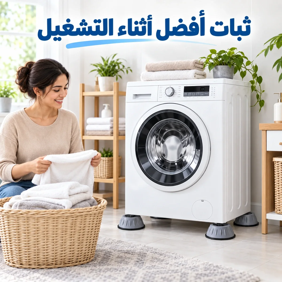 حزمة قواعد تثبيت الغسالة