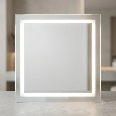 مرآة LED