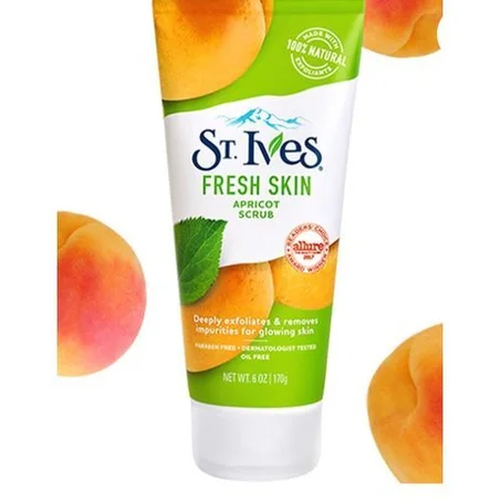 مقشر للوجه بالمشمش من سانت آيفز