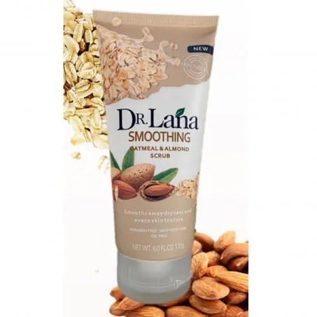 Lana Natural مقشر وقناع دقيق الشوفان للوجه