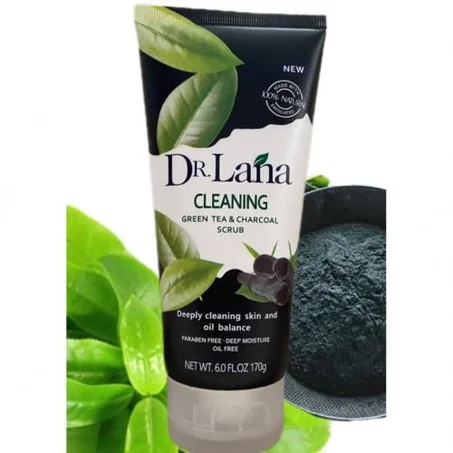 Lana Natural مقشر للوجه بالشاي من لانا كوسميتيك