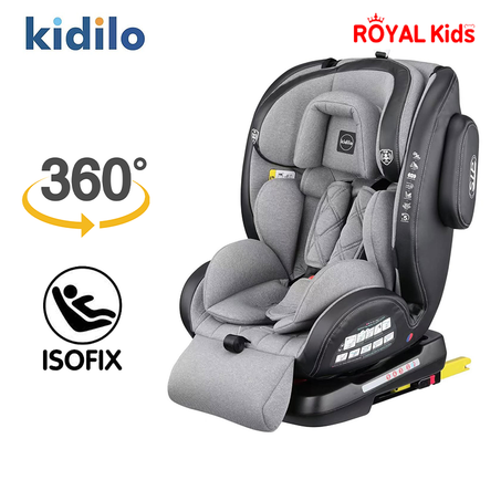 كرسي سيارة من الولادة حتى 36 كغ - Siège auto 0 à 36 kg ISOFIX - Kidilo 360°