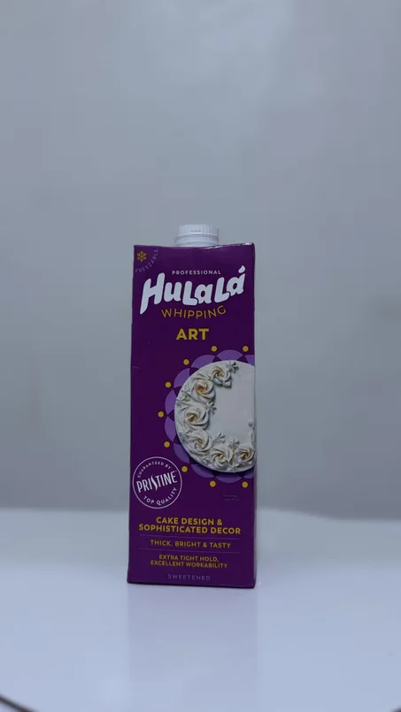 Hulala whiping art créme