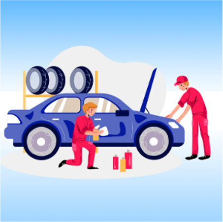 السيارات ورعاية السيارات