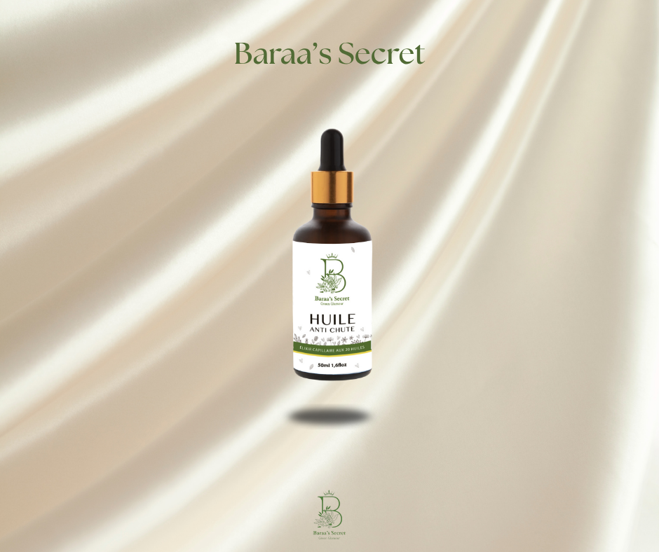 Huile Anti-Chute – Elixir capillaire aux 20 huiles naturelles (50 ml)