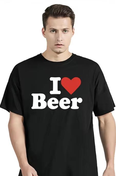 ‎تي شيرت للياقة البدنية-تي شيرت قطني مطبوع