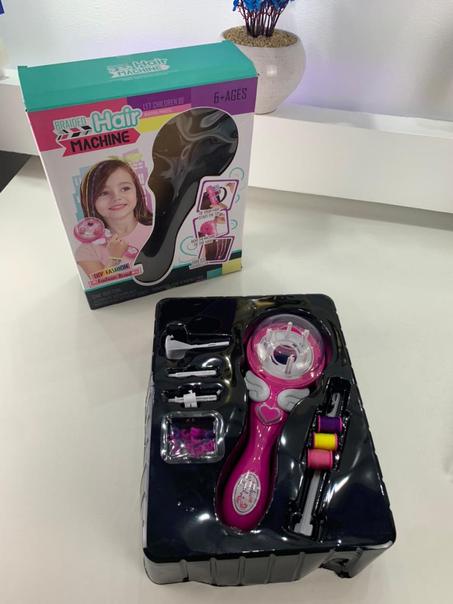 Machine à Tresser les Cheveux Électrique pour Enfants – آلة تجديل الشعر الكهربائية للأطفال