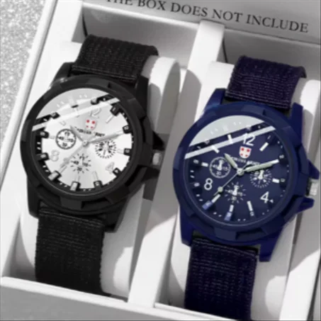 "ساعة أنيقة بتصميم  رائع."