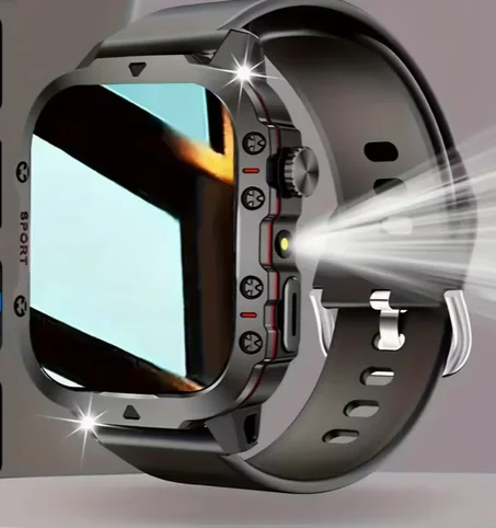 ساعة ذكية Unisex متعددة الوظائف | مكالمات لاسلكية، تتبّع الصحة، أوضاع رياضية، شاشة كاملة باللمس