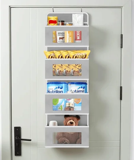 حقيبة تخزين مكونة من 4 طبقات للتعليق خلف الباب