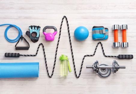 أدوات الرياضة واللياقة البدنية