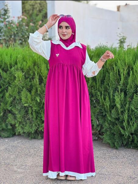 😍عباية راقية مكونة من قطعتين😍