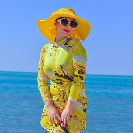 ✨ بوركيني مكون من   5  قطع أنيق وعصري ✨