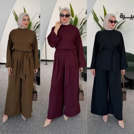 ✨ اونسبل قطعثين مع الحزام ✨