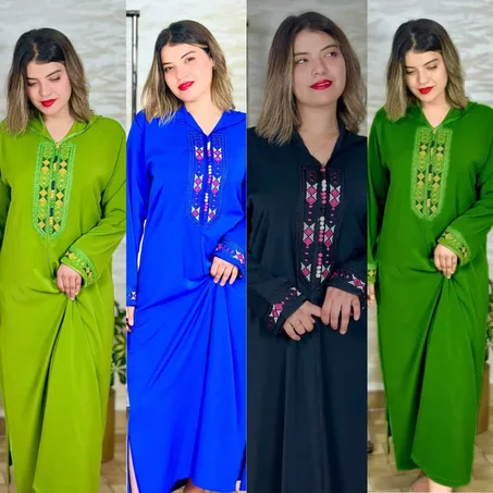 جلابة مغربية زواقة المربعة