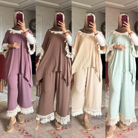 أنصومبل جيرسي مخدوم بأجود أنواع الأثواب جاكار حرير الأصلي