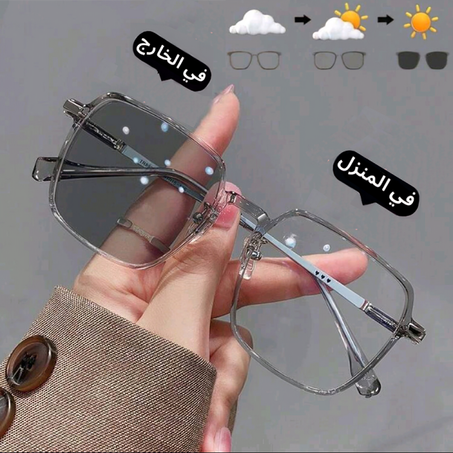 نظارات حماية العين من الأشعة الزرقاء المنبعثة من الشاشات (الهاتف، الكمبيوتر، التلفاز). و أشعة الشمس أثناء وجودك في الخارج.