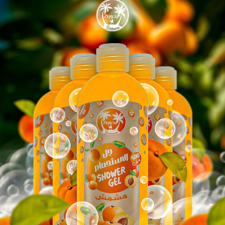 Gel douche abricot