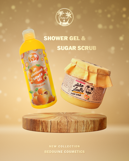 GEL DOUCHE ET SUGAR SCRUB ABRICOT
