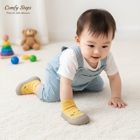 صافي! ولدك ولا بنتك غادي يبداو خطوات اولى ديالهم؟ 🥳